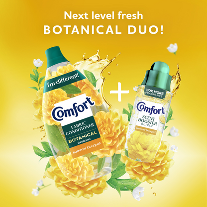Comfort Botanical Freshness Summer Bouquet Fabric Conditioner 64 Washes 960ml