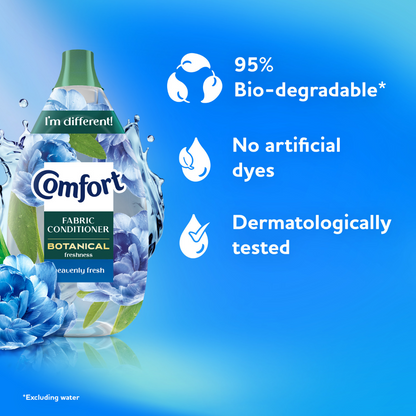 Comfort Botanical Freshness Heavenly Fresh Fabric Conditioner 64 Washes 960ml