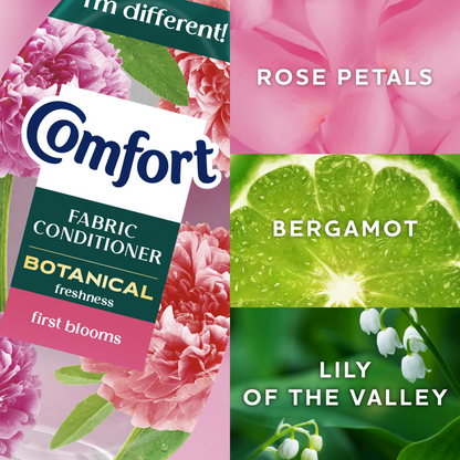 Comfort Botanical Freshness First Blooms Fabric Conditioner 64 Washes 960ml