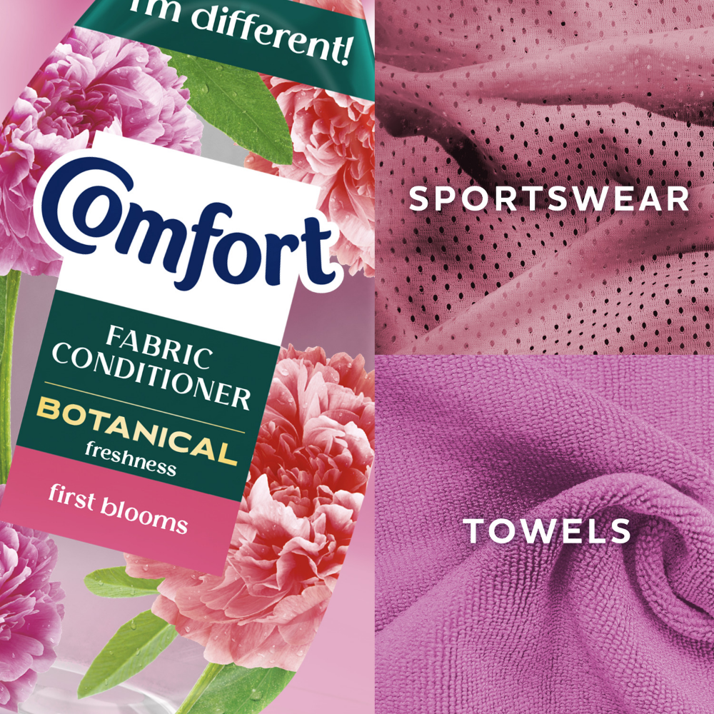 Comfort Botanical Freshness First Blooms Fabric Conditioner 64 Washes 960ml