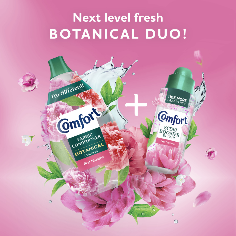Comfort Botanical Freshness First Blooms Fabric Conditioner 64 Washes 960ml