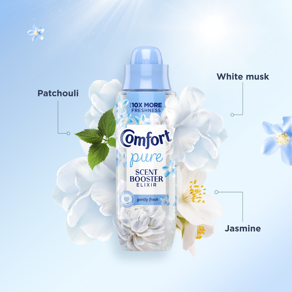 Comfort Pure Gently Fresh Scent Booster Elixir 20 Washes 460ml