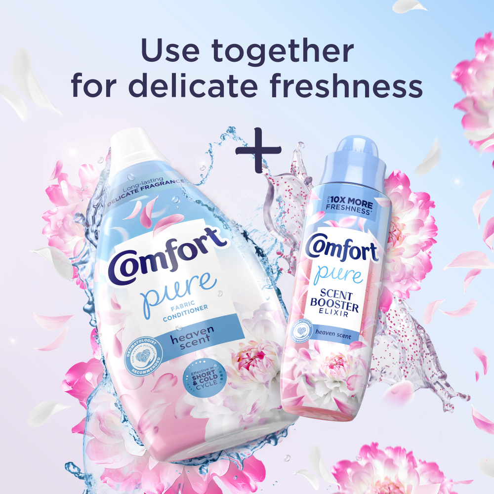 Comfort Pure Heaven Scent Booster Elixir 20 Washes 460ml