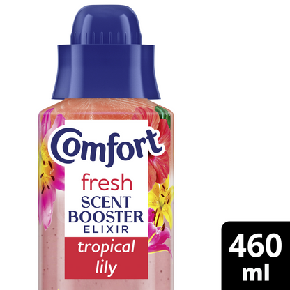 Comfort Fresh Tropical Lily Scent Booster Elixir 20 Washes 460ml