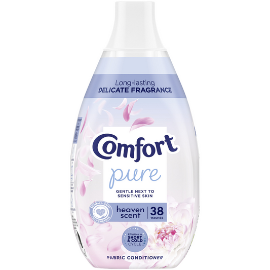 Comfort Pure Heaven Scent Fabric Conditioner 38 Washes 570ml