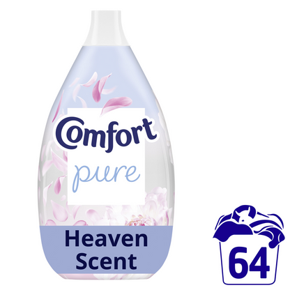 Comfort Pure Heaven Scent Fabric Conditioner 64 Washes 960ml