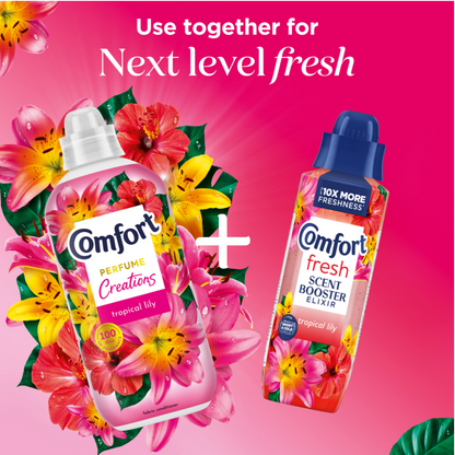 Comfort Perfume Creations Tropical Lily Fabric Conditioner 48 Washes 1440ml