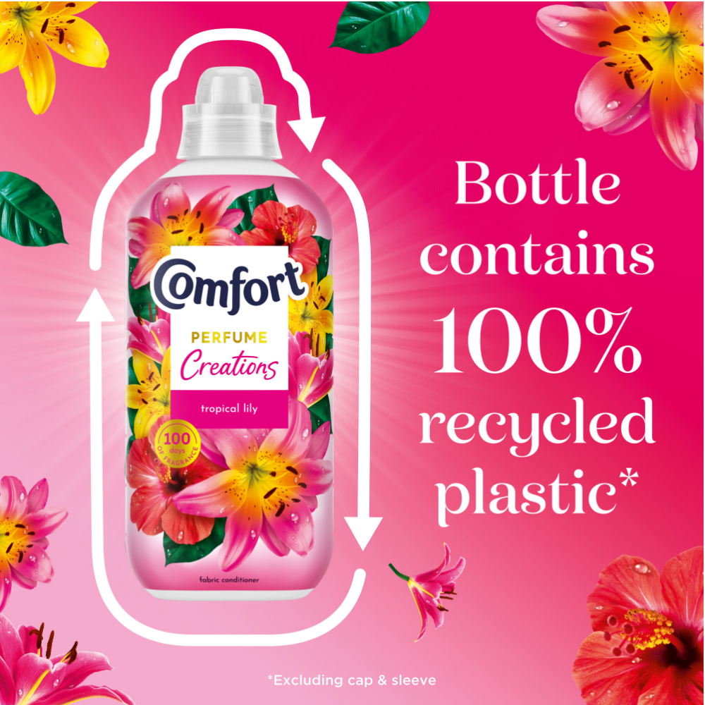 Comfort Perfume Creations Tropical Lily Fabric Conditioner 48 Washes 1440ml