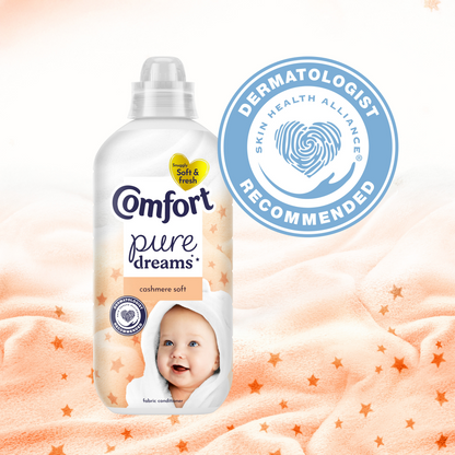 Comfort Pure Dreams Cashmere Soft Fabric Conditioner 48 Washes 1440ml