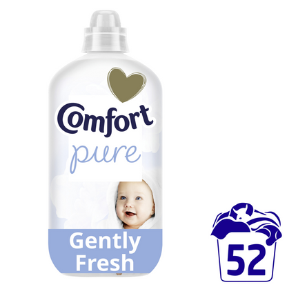 Comfort Pure Gently Fresh Fabric Conditioner 52 Washes 1560ml