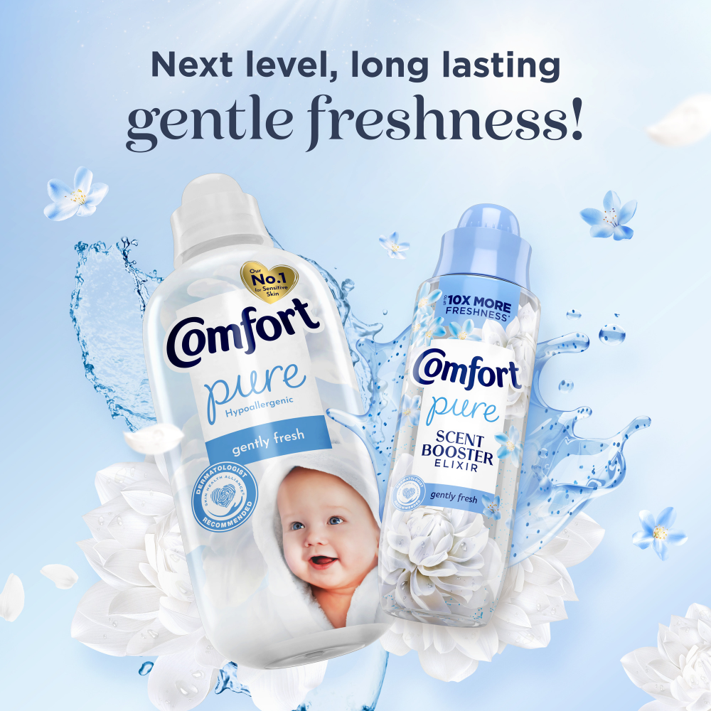 Comfort Pure Gently Fresh Fabric Conditioner 52 Washes 1560ml