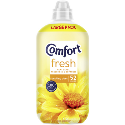 Comfort Fresh Sunshiny Days Fabric Conditioner 52 Washes 1560ml