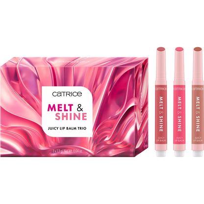 Catrice Cosmetics Melt & Shine Dripping In Shine Juicy Lip Balm Trio 3 x 13g