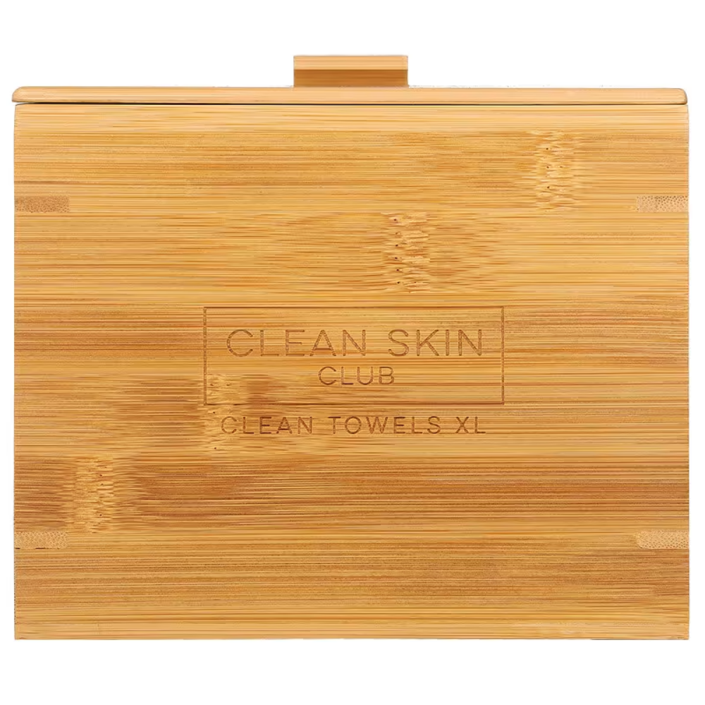 Clean Skin Club Luxe Bamboo Box with Cover