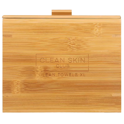 Clean Skin Club Luxe Bamboo Box with Cover