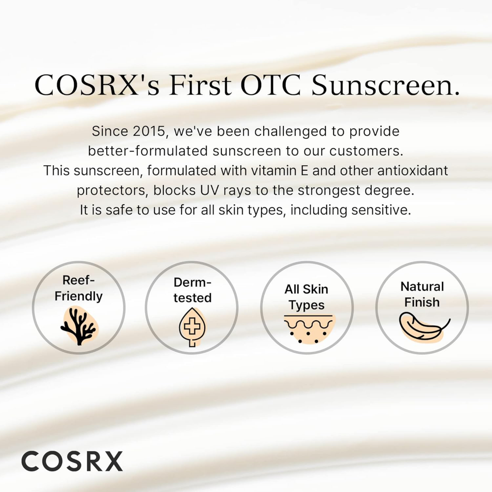 CosRx Vitamin E Vitalising Sunscreen SPF50+ 50ml