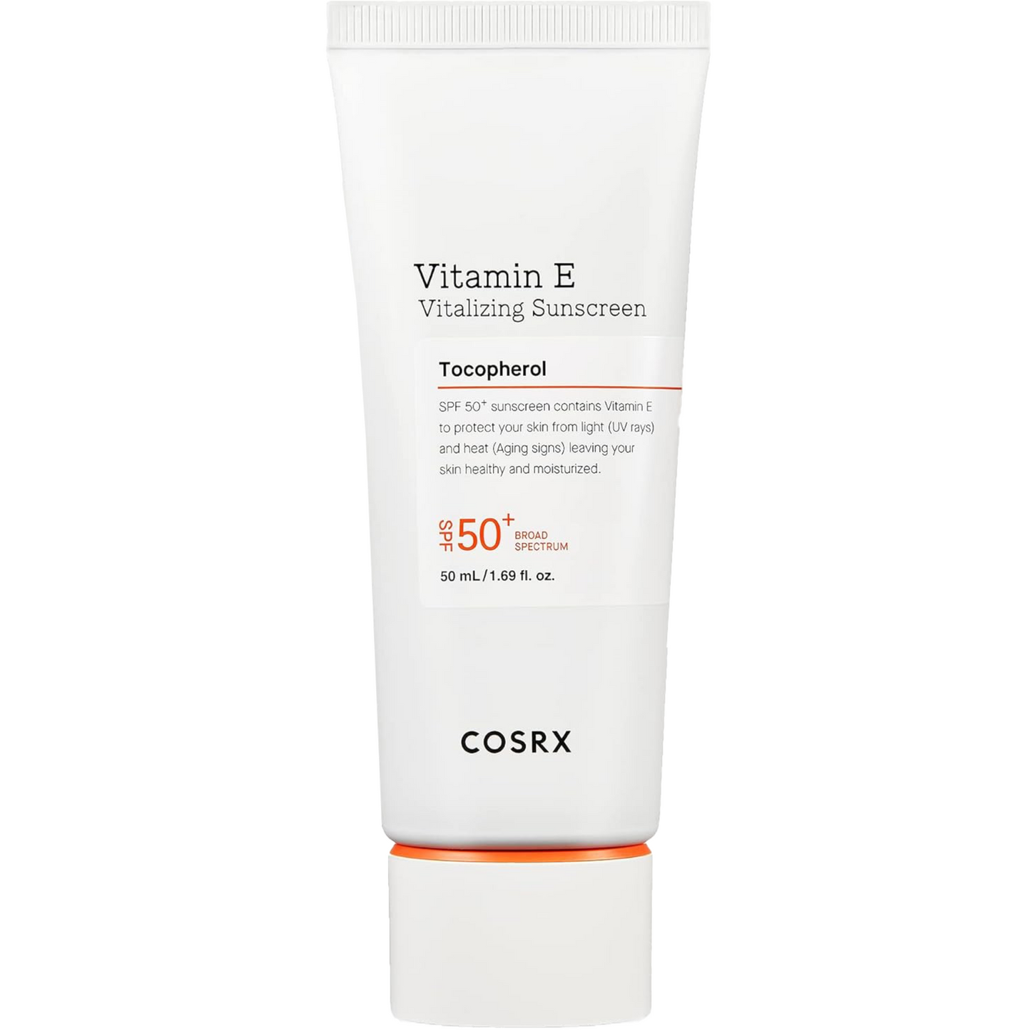CosRx Vitamin E Vitalising Sunscreen SPF50+ 50ml