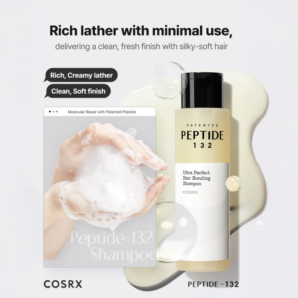 CosRx Peptide 132 Ultra Perfect Hair Bonding Shampoo 200ml