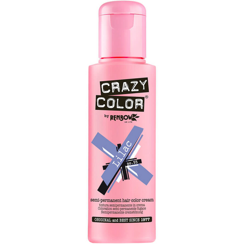 Crazy Colour Lilac Hair Dye 100ml