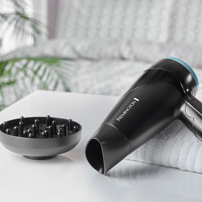 Remington On The Go 2000W Compact Travel Hairdryer D1500