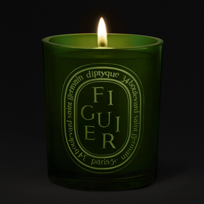 Diptyque Figuier Green Medium Jar Candle 300g