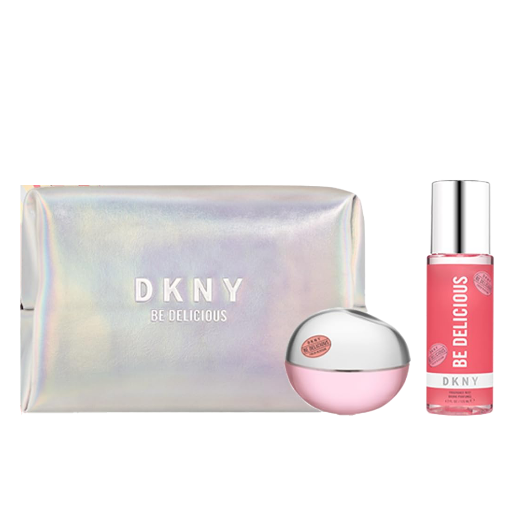 DKNY Be Delicious Fresh Blossom Eau De Parfum Gift Set 100ml