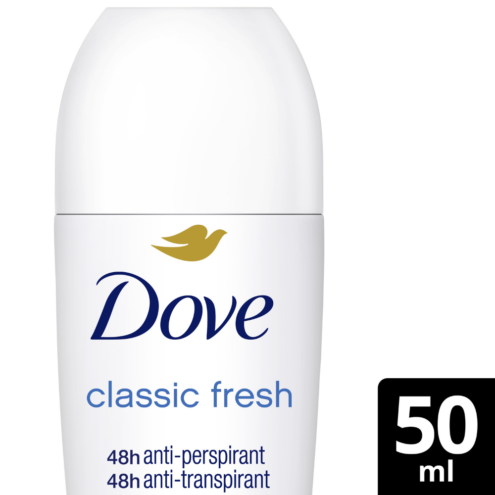 Dove Women Classic Fresh 48h Anti-Perspirant Deodorant Roll-On 50ml