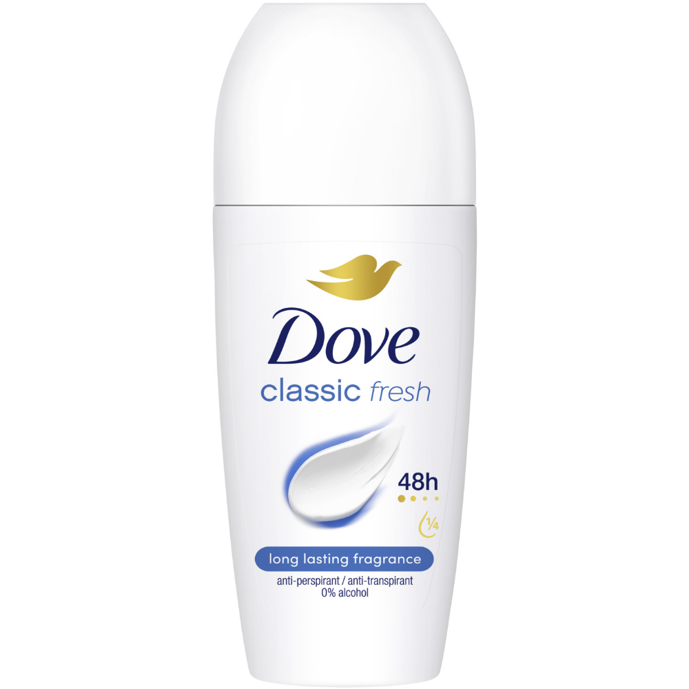 Dove Women Classic Fresh 48h Anti-Perspirant Deodorant Roll-On 50ml