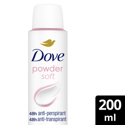Dove Powder Soft 48h Anti-Perspirant Deodorant Spray 200ml