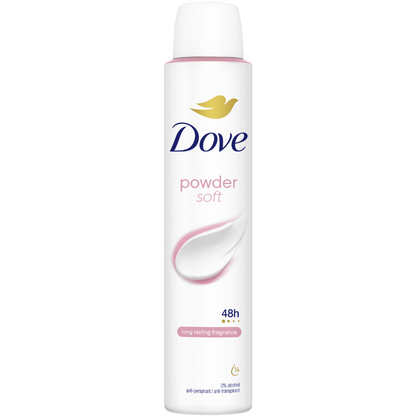 Dove Powder Soft 48h Anti-Perspirant Deodorant Spray 200ml