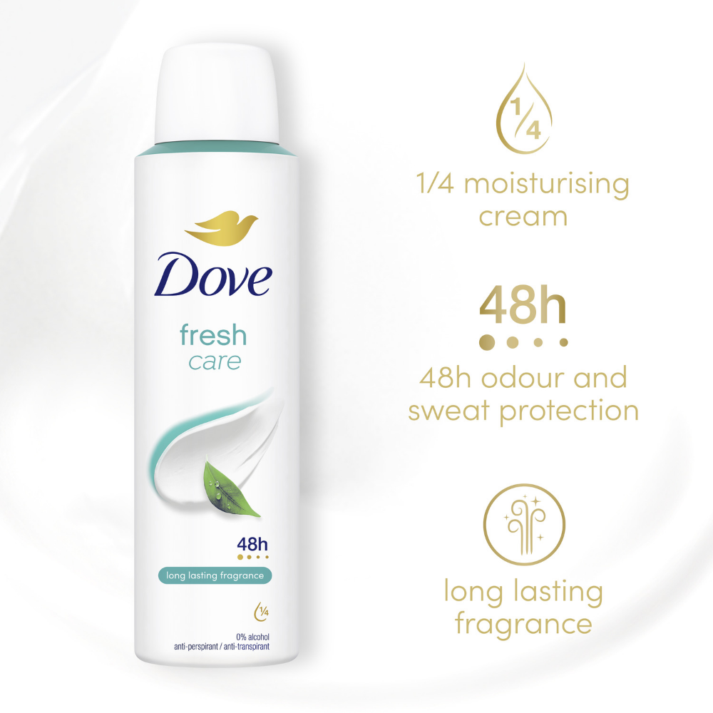 Dove Fresh Care 48h Anti-Perspirant Deodorant Spray 150ml