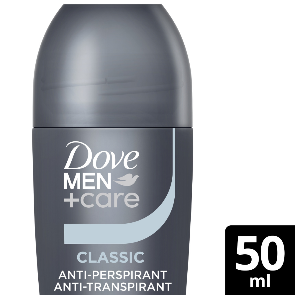 Dove Men+Care 48h Classic Anti-Perspirant Deodorant Roll-On 50ml