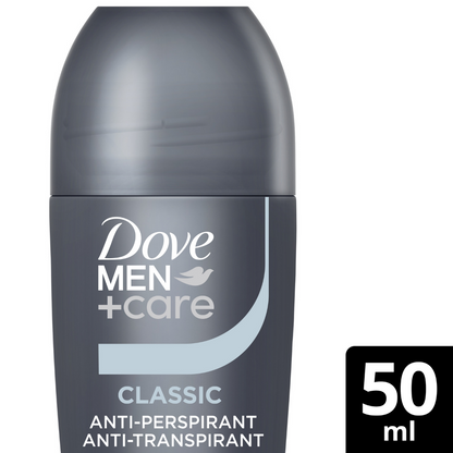 Dove Men+Care 48h Classic Anti-Perspirant Deodorant Roll-On 50ml