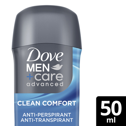 Dove Men+Care Advanced 72h Clean Comfort Anti-Perspirant Deodorant Roll-On 50ml