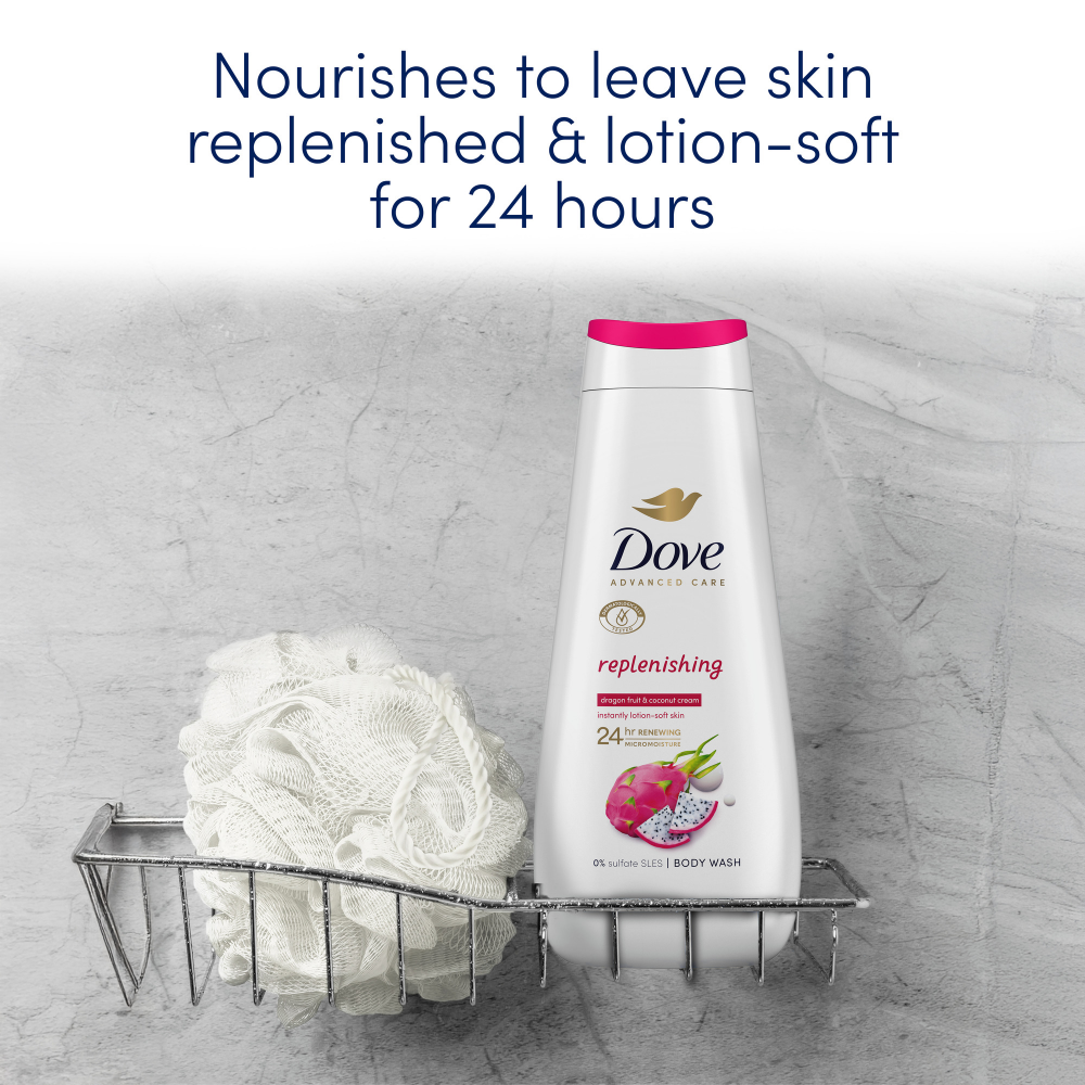 Dove Advanced Care Replenishing Body Wash 400ml