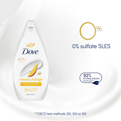 Dove Creamy Indulge Body Wash 450ml