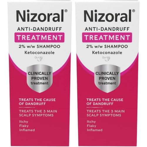Nizoral Anti-Dandruff Shampoo Duo 2 x 60ml