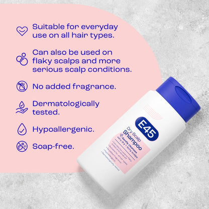 E45 Anti-Dandruff Dry Scalp Shampoo 200ml