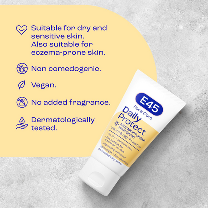 E45 Face Daily Protect Moisturiser SPF30 50ml