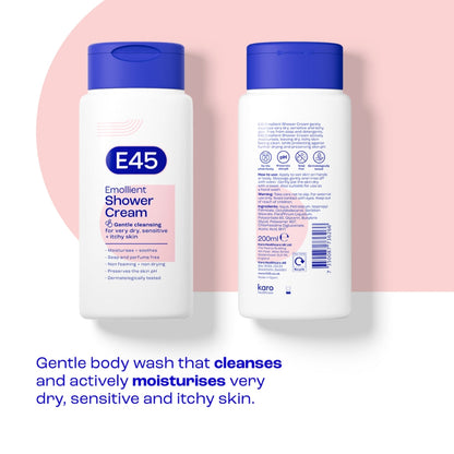 E45 Dermatological Emollient Shower Cream 200ml
