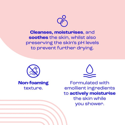 E45 Dermatological Emollient Shower Cream 200ml