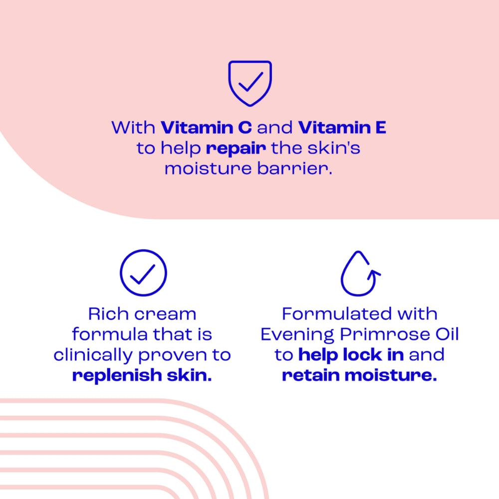 E45 Rich 24h Body Cream Moisturiser 400ml