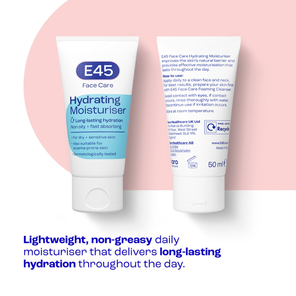 E45 Face Care Hydrating Moisturiser 50ml
