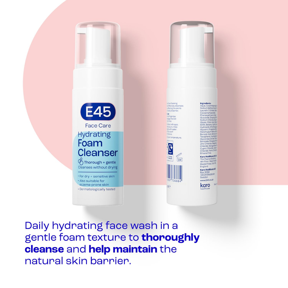 E45 Face Foaming Cleanser 150ml