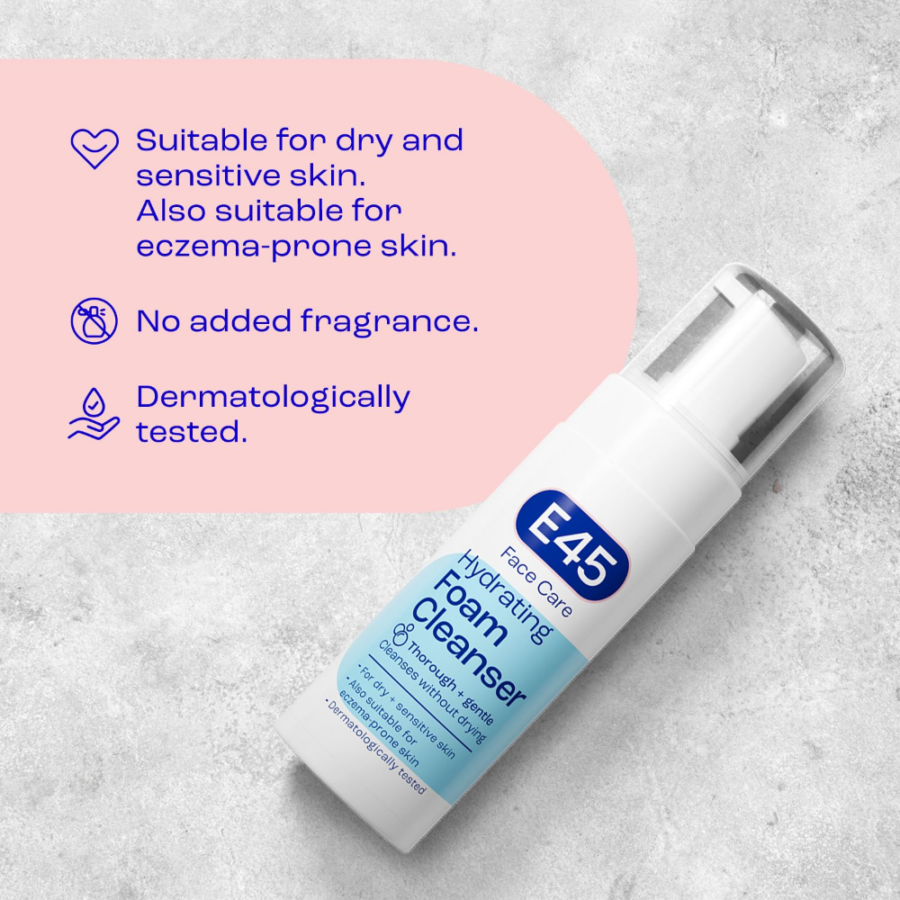 E45 Face Foaming Cleanser 150ml