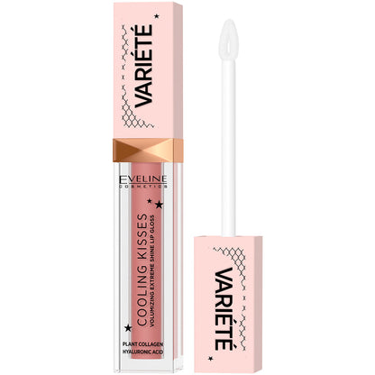 Eveline Cosmetics Variete Cooling Kisses Volumising Extreme Lip Gloss 6.8ml