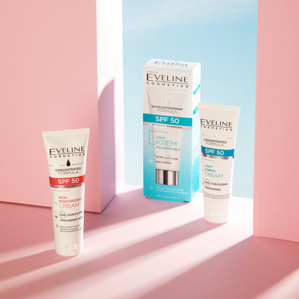 Eveline Cosmetics Niacinamide Light Caring Cream SPF50 30ml