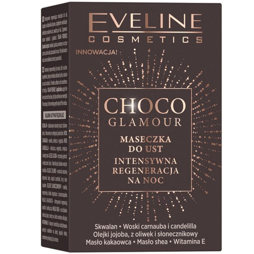 Eveline Cosmetics Choco Glamour Lip Sleeping Mask 12ml