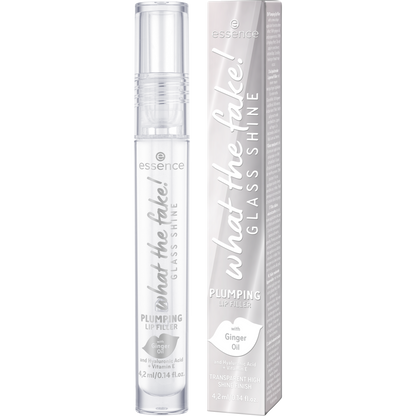 Essence What The Fake Glass Shine Lip Filler 01 Oh So Glassy 4.2ml