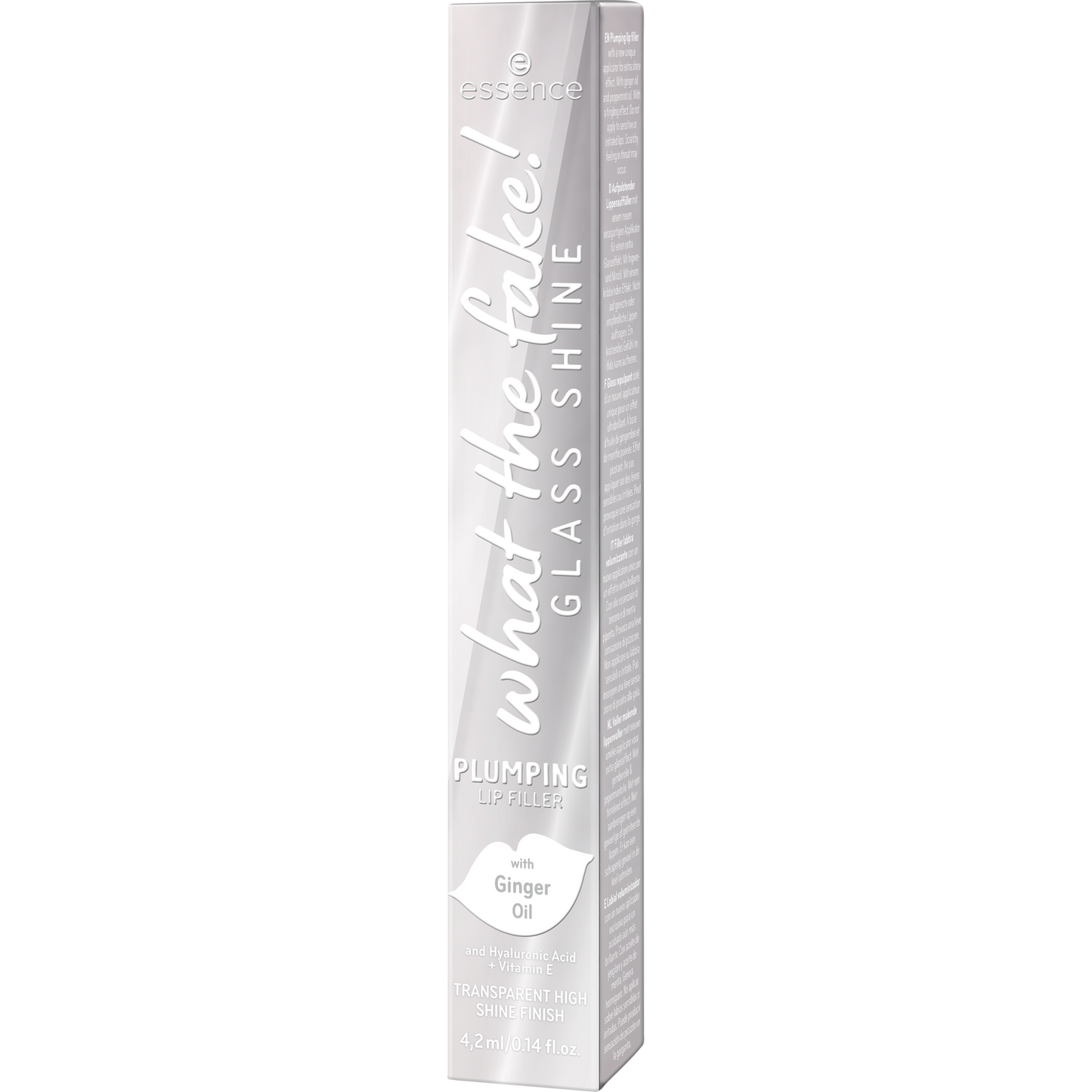 Essence What The Fake Glass Shine Lip Filler 01 Oh So Glassy 4.2ml